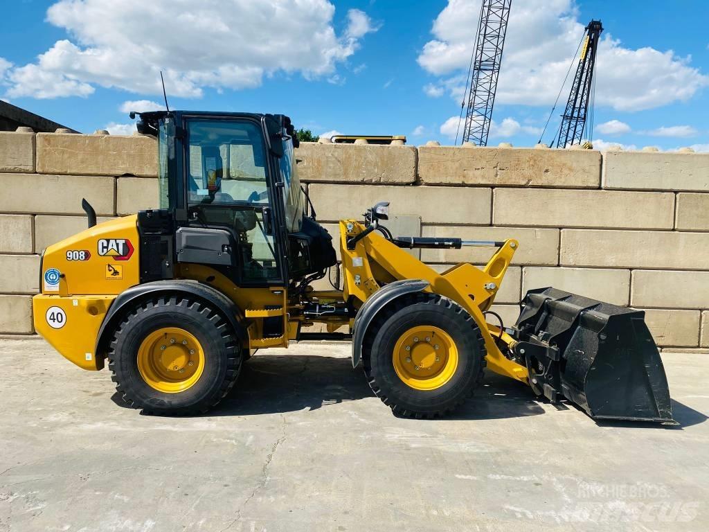 CAT 908-14A Incarcator pe pneuri