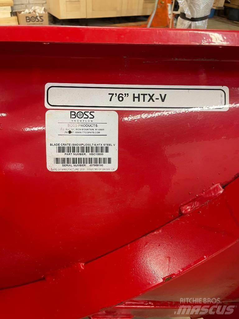 Boss 7'6'' HTX-V Lame pentru dezapezire si pluguri