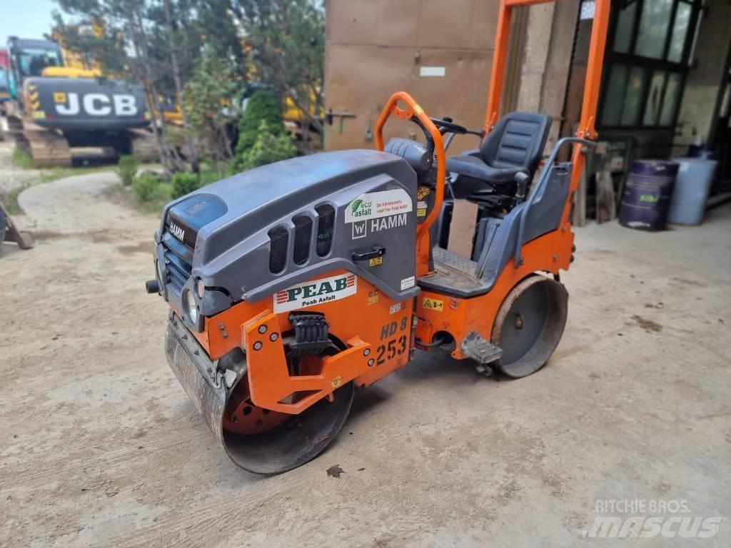 Hamm HD 8 VV Cilindri compactori dubli