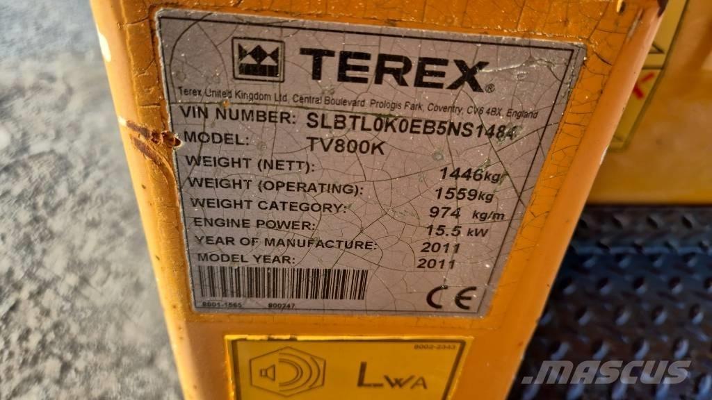Terex TV 800 Cilindri compactori dubli