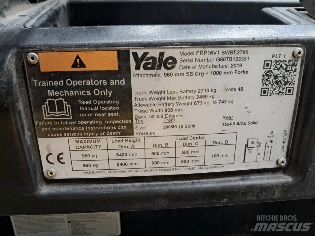Yale ERP16VT Stivuitor electric