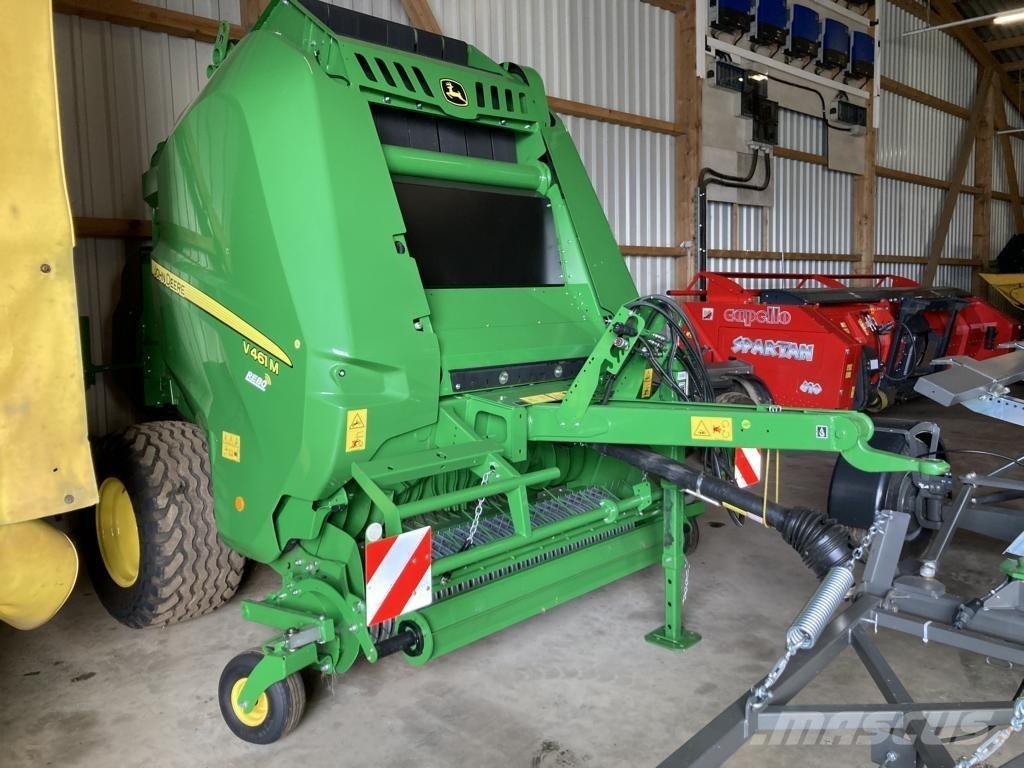 John Deere V461M Masina de balotat cilindric