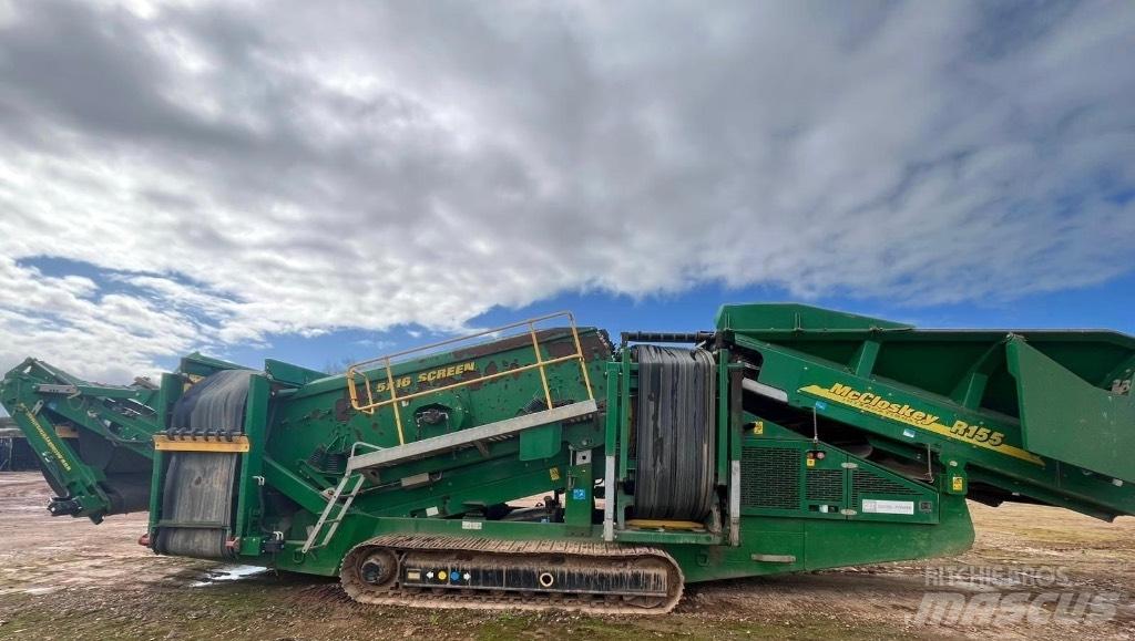 McCloskey R155 Dispozitive mobile de cernut