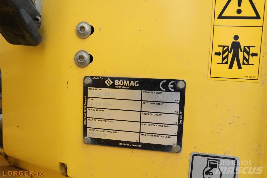 Bomag BW 120 AD-5 Cilindri compactori dubli
