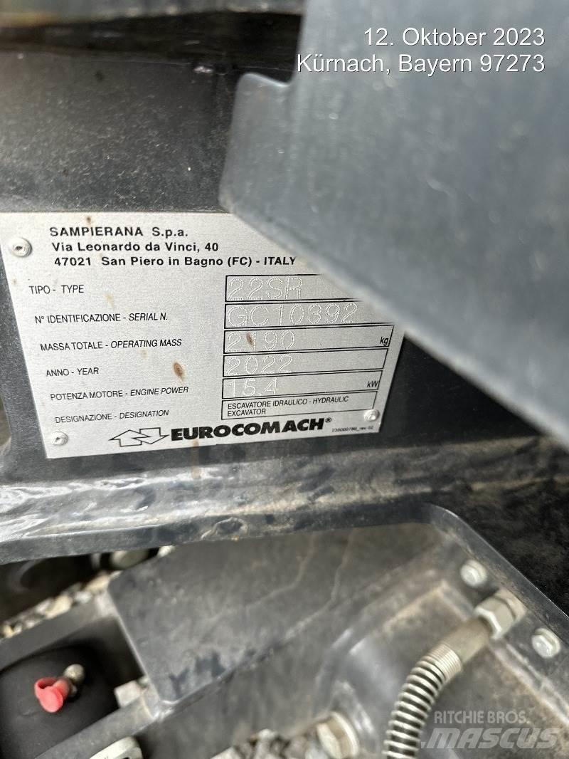 Eurocomach 22SR Mini excavatoare < 7t