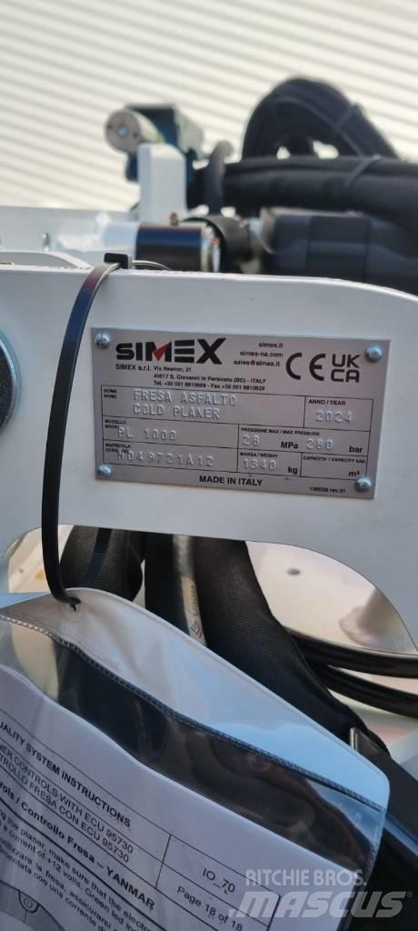 Simex PL1000 Accesorii pentru masini de bitum