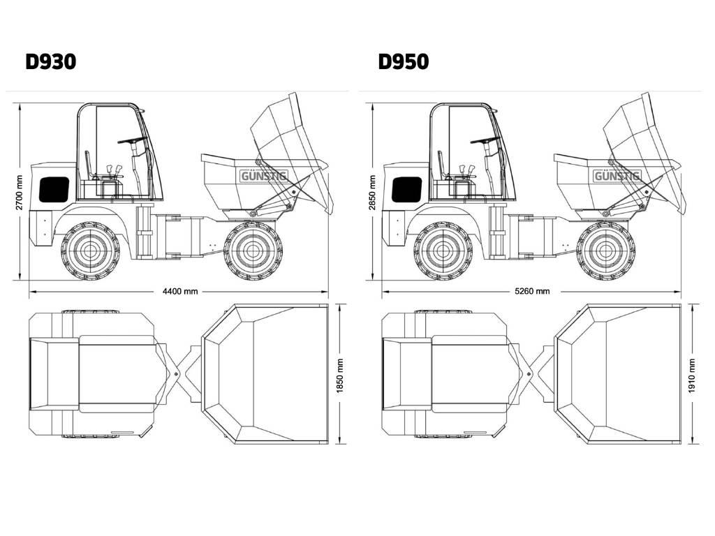 Günstig D930 Transportoare articulate
