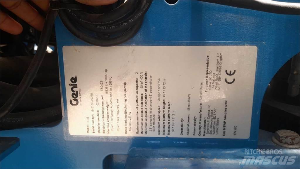 Genie S45 Nacele cu brat telescopic