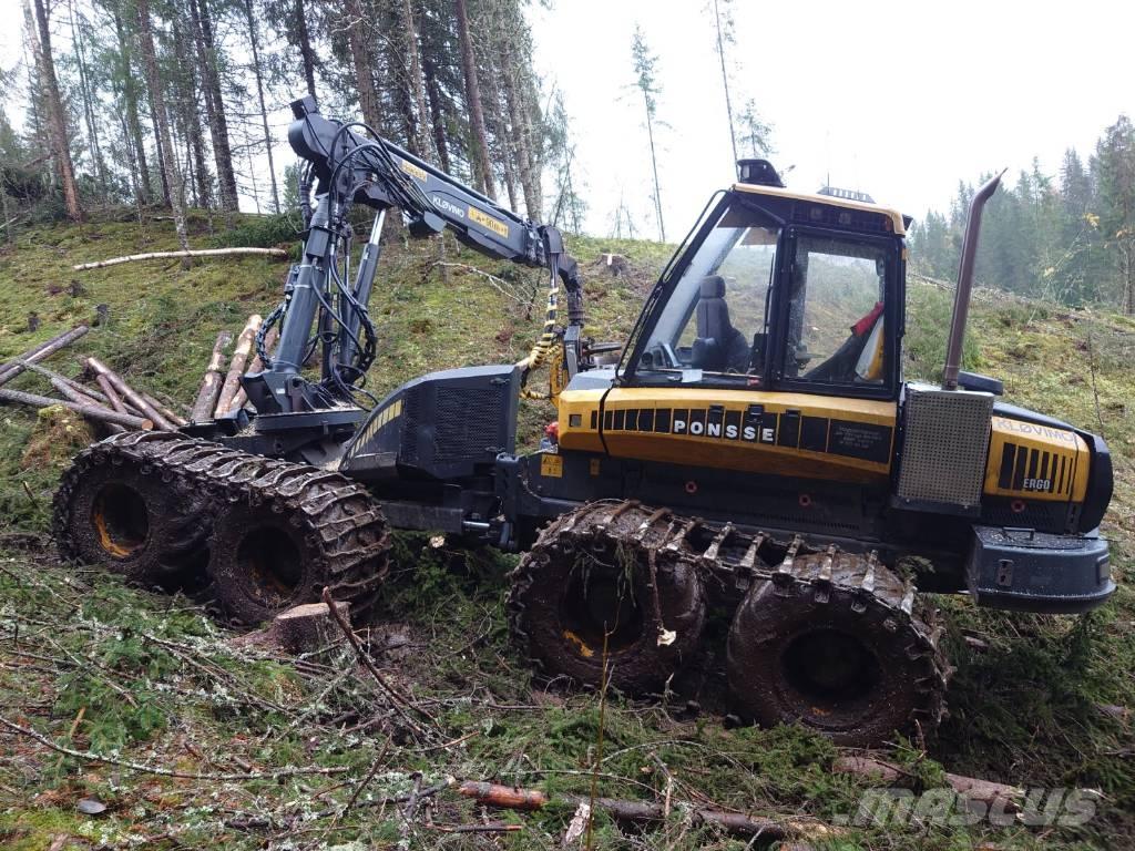 Ponsse ERGO 8W Combine forestiere