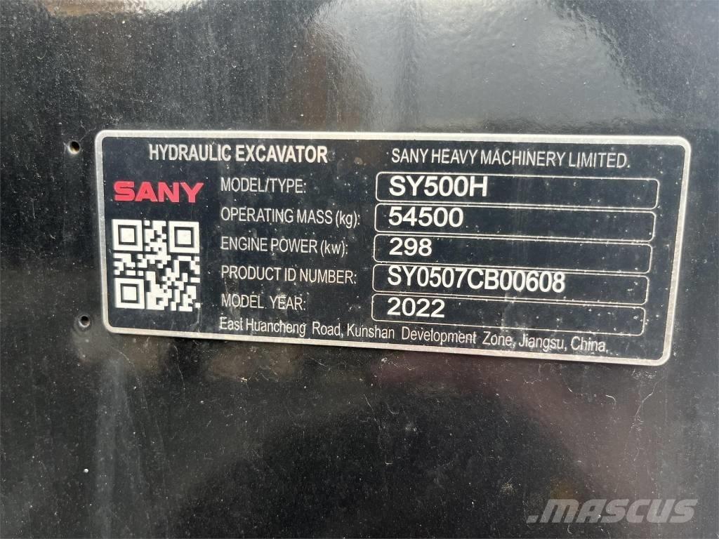 Sany SY 500 H Excavatoare pe șenile
