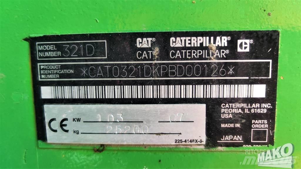 CAT 321 D Excavatoare pe șenile
