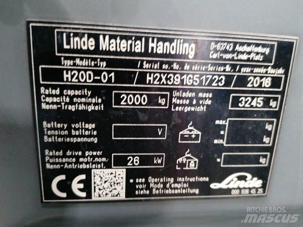 Linde H20D-01 Stivuitor diesel