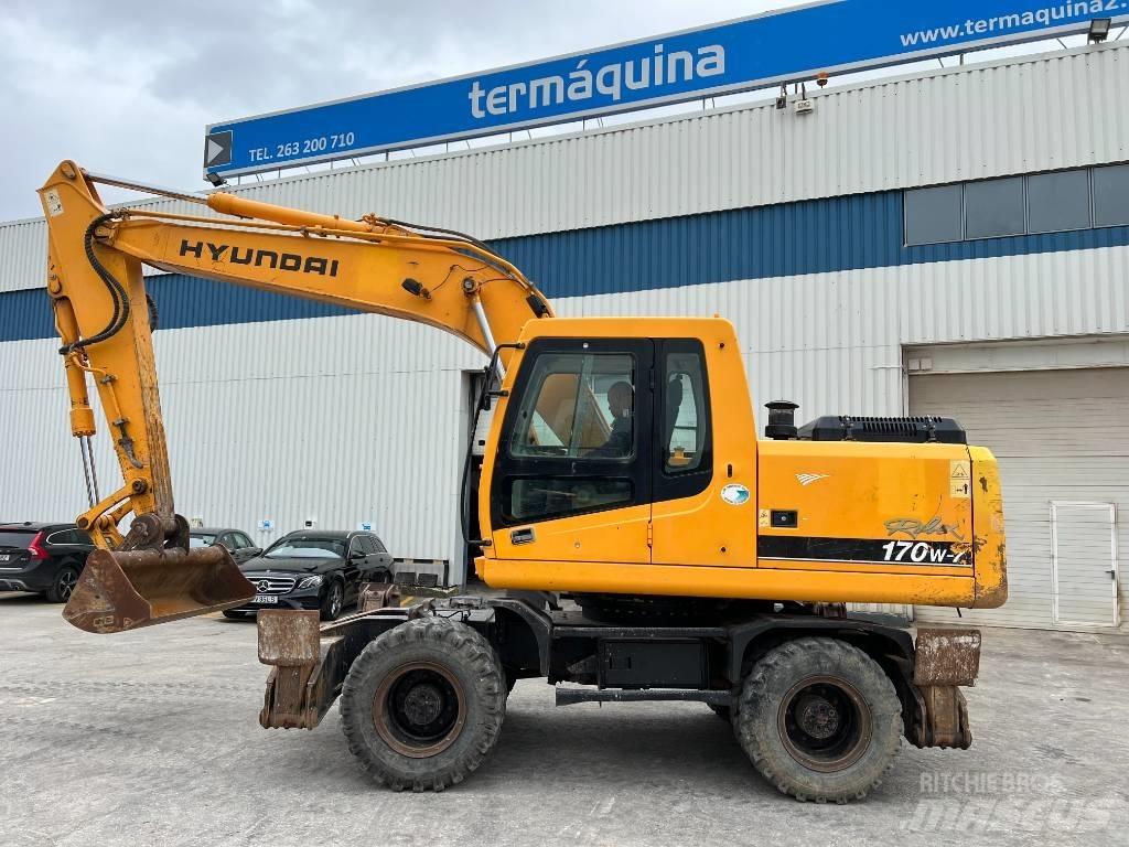 Hyundai R 170W-7 Excavatoare cu roti