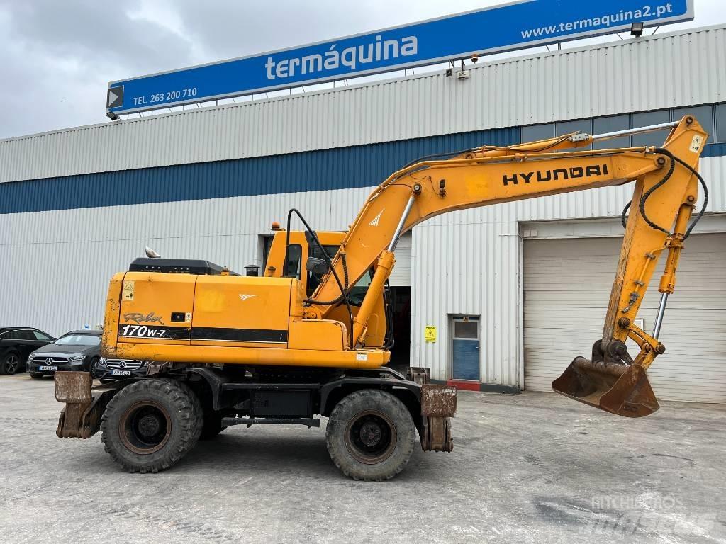 Hyundai R 170W-7 Excavatoare cu roti