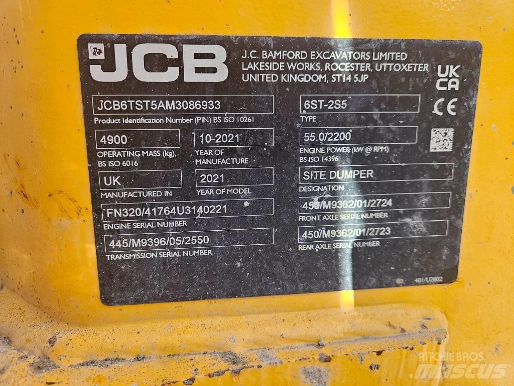 JCB 6ST-2S5 Transportoare articulate