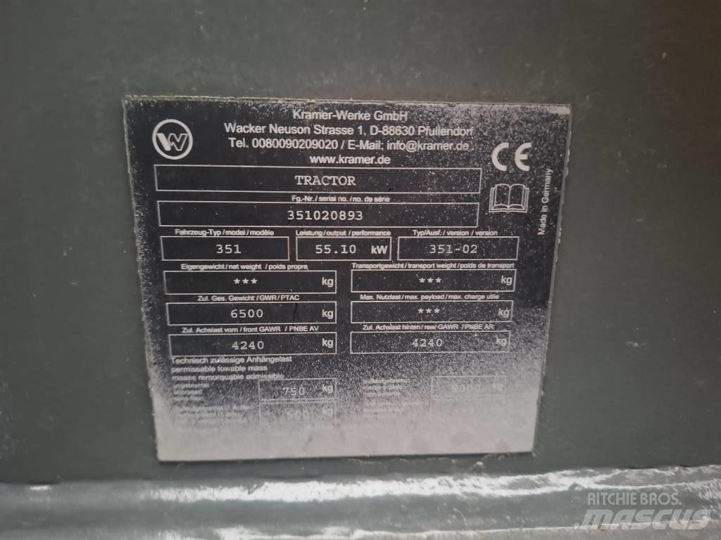 Kramer 480 Incarcator pe pneuri