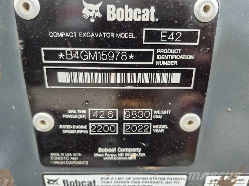 Bobcat E 42 Mini excavatoare < 7t