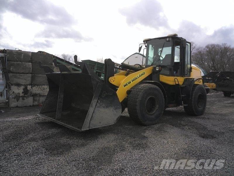 New Holland W 170 B Incarcator pe pneuri