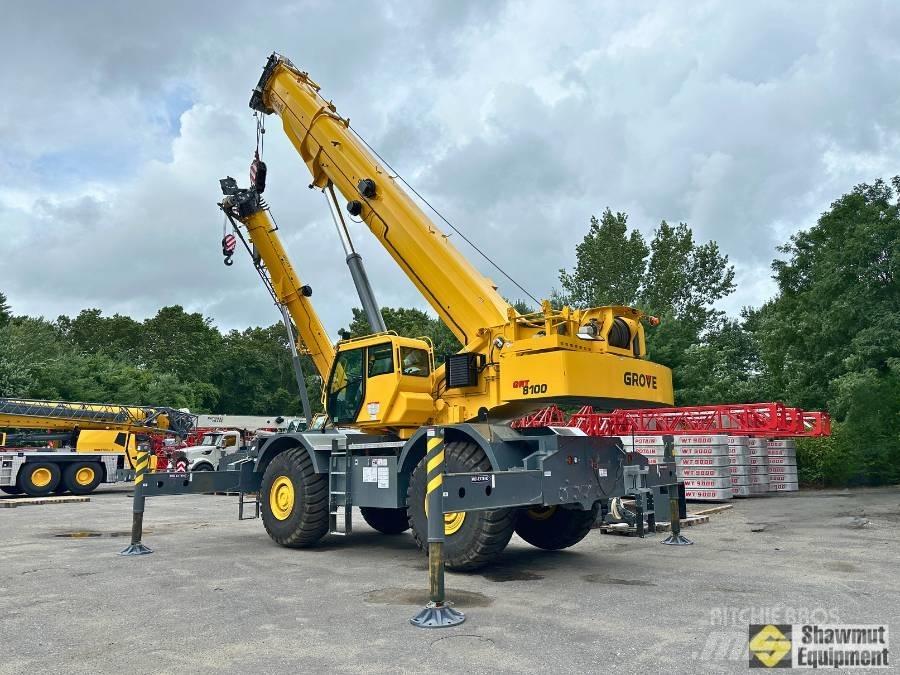 Grove GRT 8100 Macara teren accidentat
