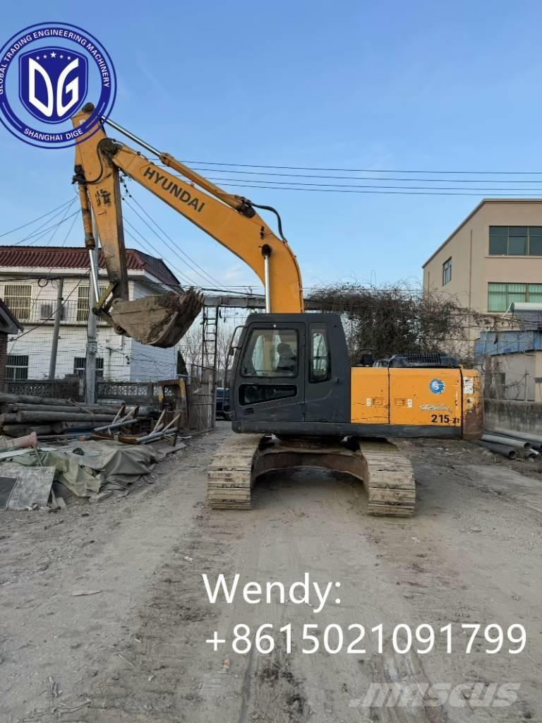 Hyundai 215VS Excavatoare pe șenile

