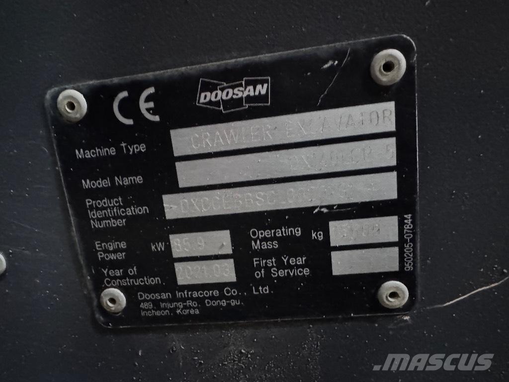 Doosan DX 140 LCR-5 Excavatoare pe șenile
