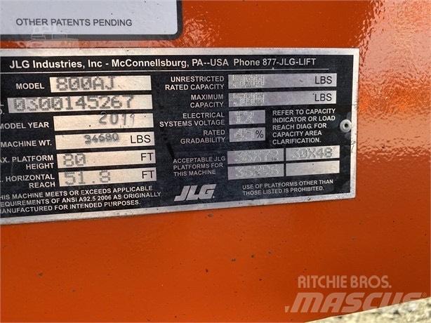 JLG 800 AJ Nacele cu brat articulat
