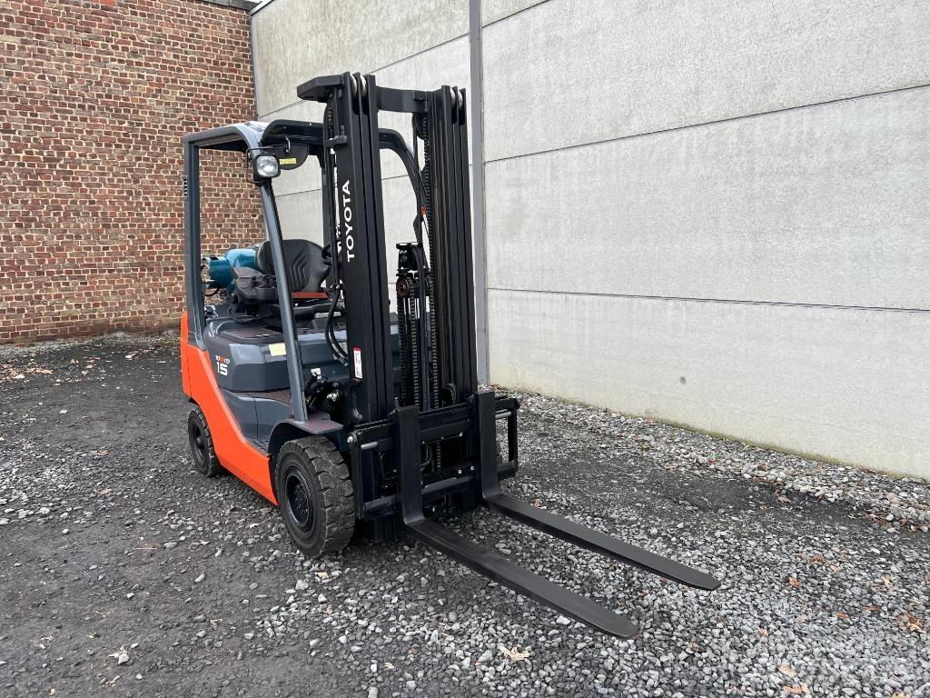 Toyota 02-8 FGF 15 Stivuitor GPL