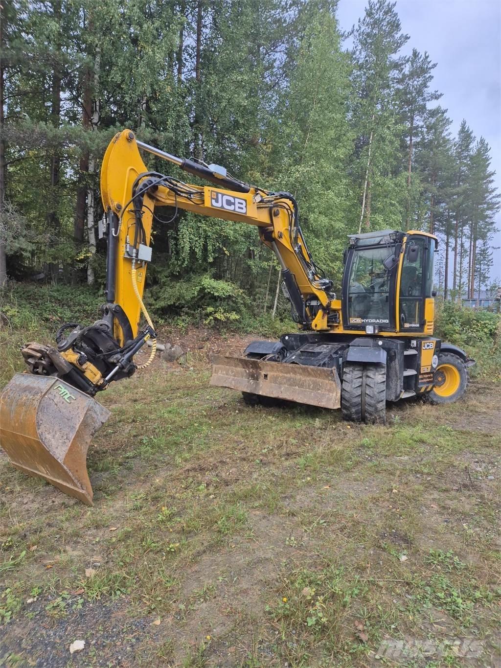 JCB 110W Hydradig Excavatoare cu roti