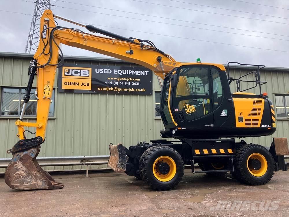 JCB JS145W Excavatoare cu roti