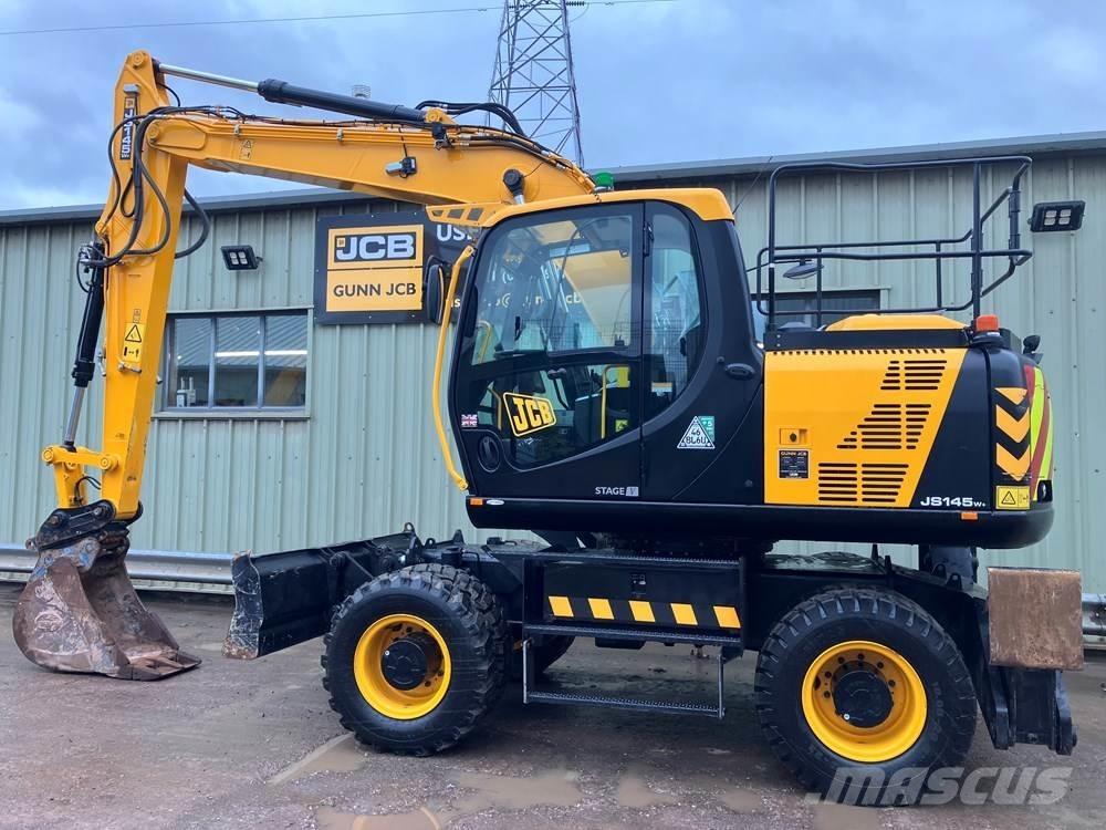 JCB JS145W Excavatoare cu roti