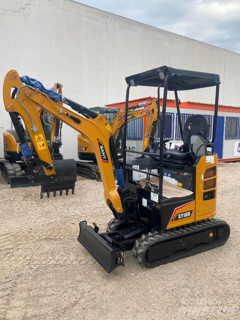 Sany SY 18U Mini excavatoare < 7t