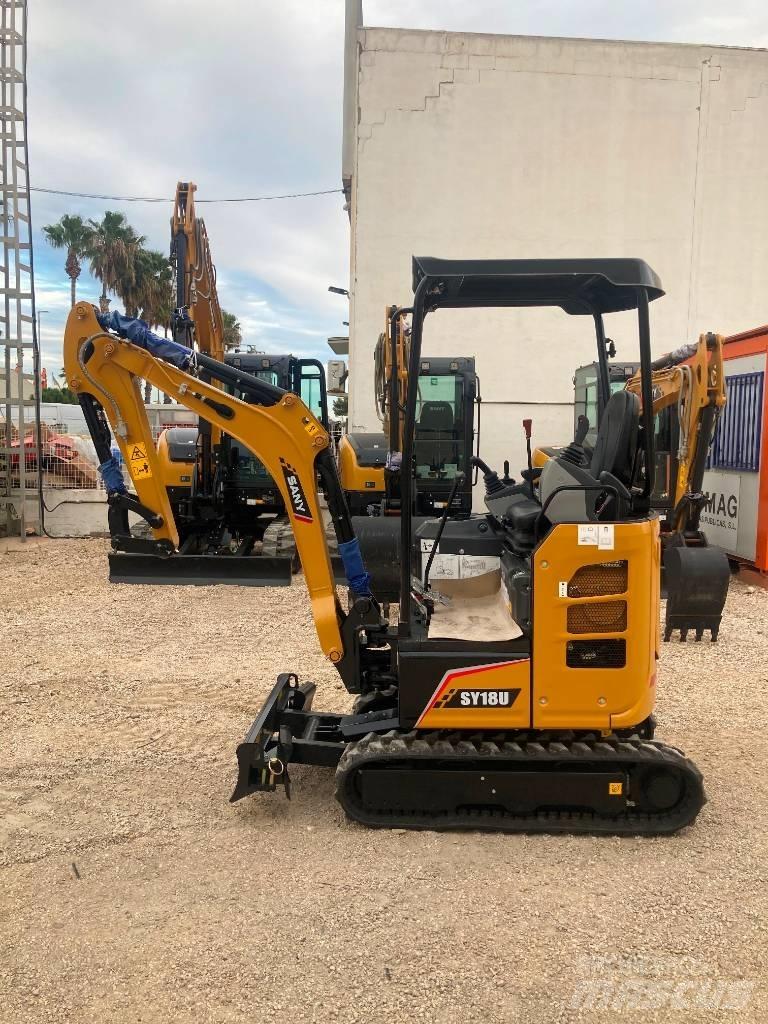 Sany SY 18U Mini excavatoare < 7t