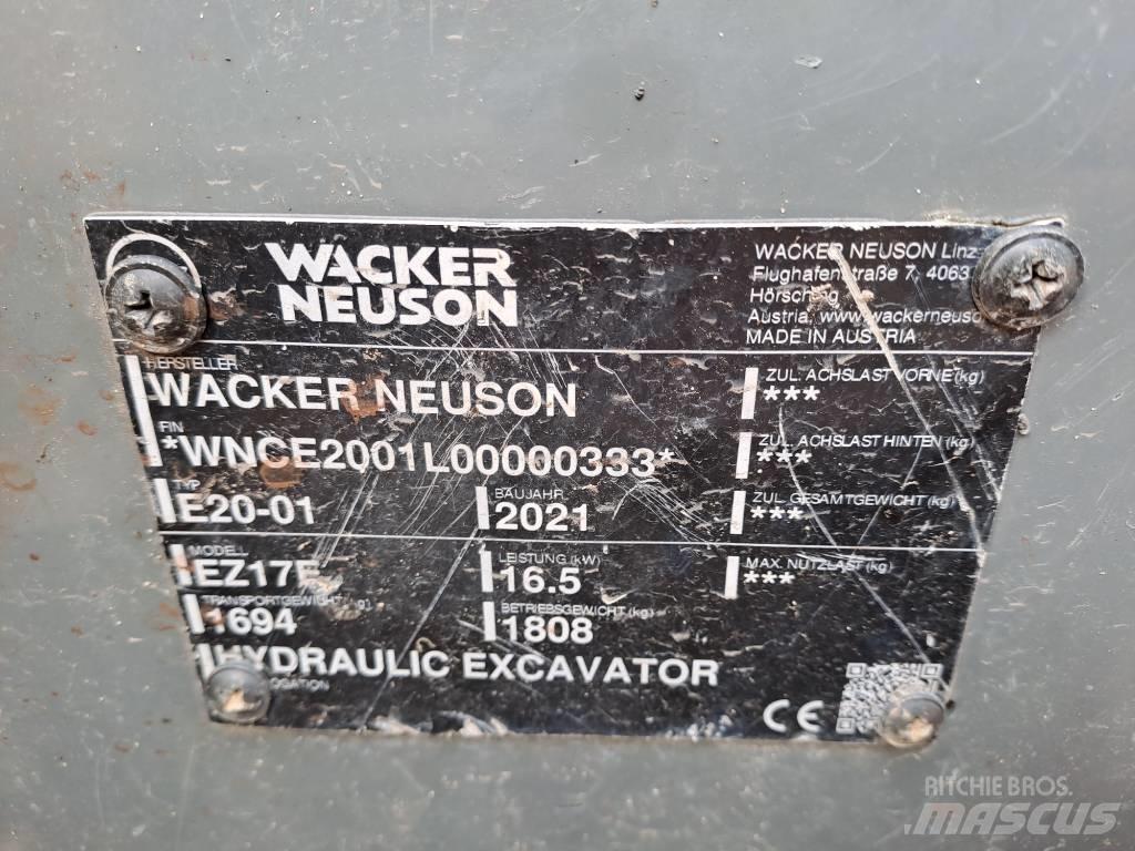 Wacker Neuson EZ17e Excavatoare pe șenile
