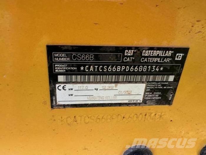 CAT CS 66B Compactoare monocilindrice