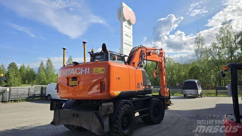 Hitachi ZX 170 W-5 Excavatoare cu roti