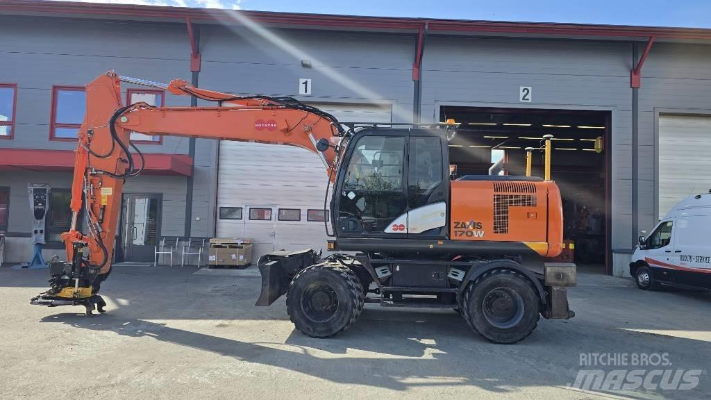 Hitachi ZX 170 W-5 Excavatoare cu roti
