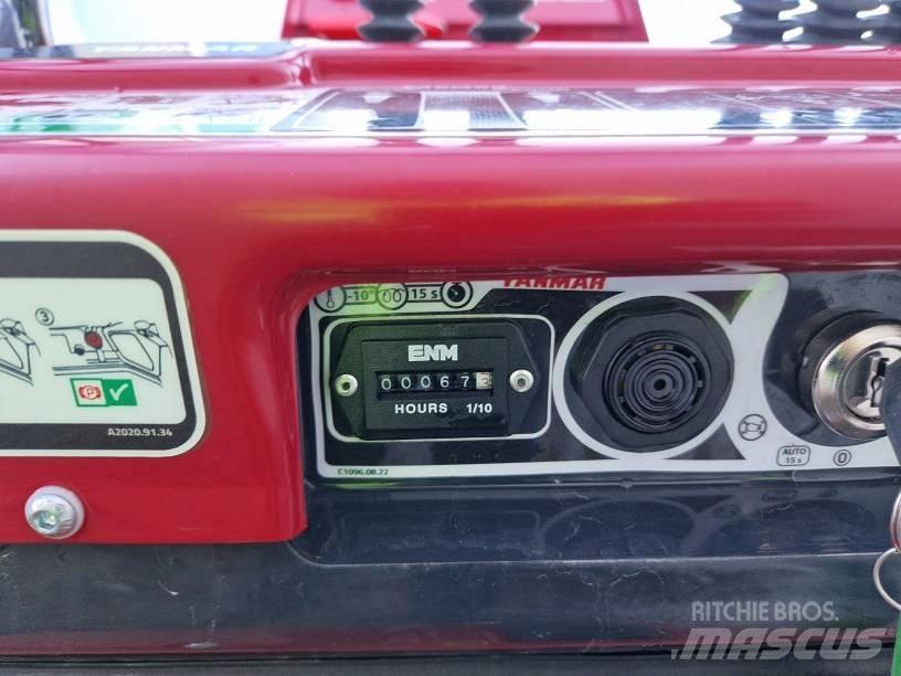 Yanmar C 08 Minitractor de teren