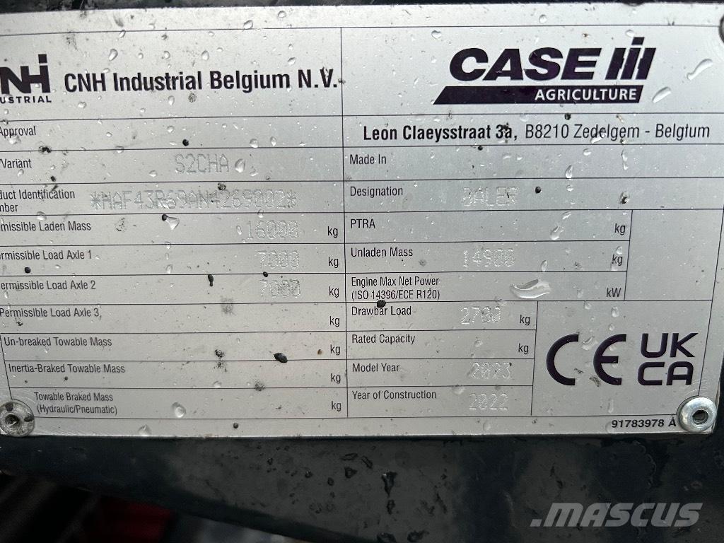 Case IH LB 436 HD Baler dreptunghiular