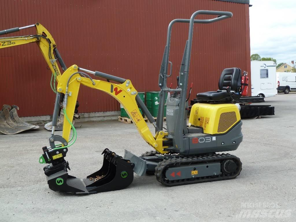 Wacker Neuson 803 Mini excavatoare < 7t