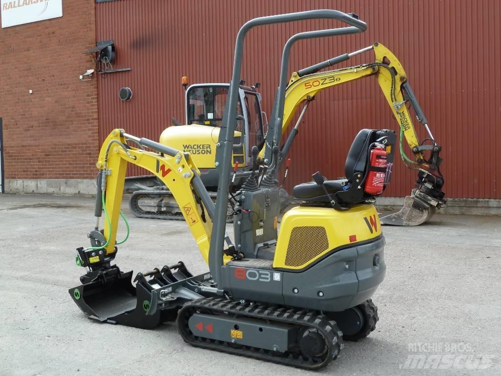 Wacker Neuson 803 Mini excavatoare < 7t