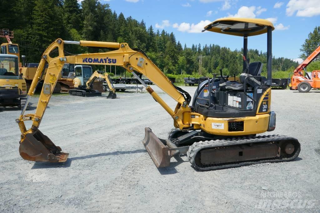Komatsu PC 30 MR-3 Mini excavatoare < 7t