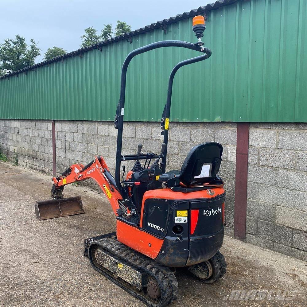 Kubota K 008-5 Mini excavatoare < 7t