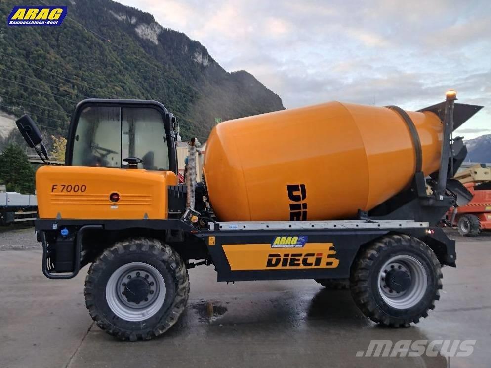 Dieci F7000 Mixere beton/mortar