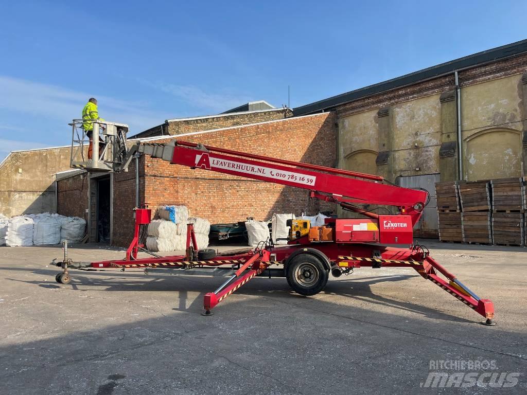 Denka-Lift DL 28 Platforme aeriene montate pe remorca