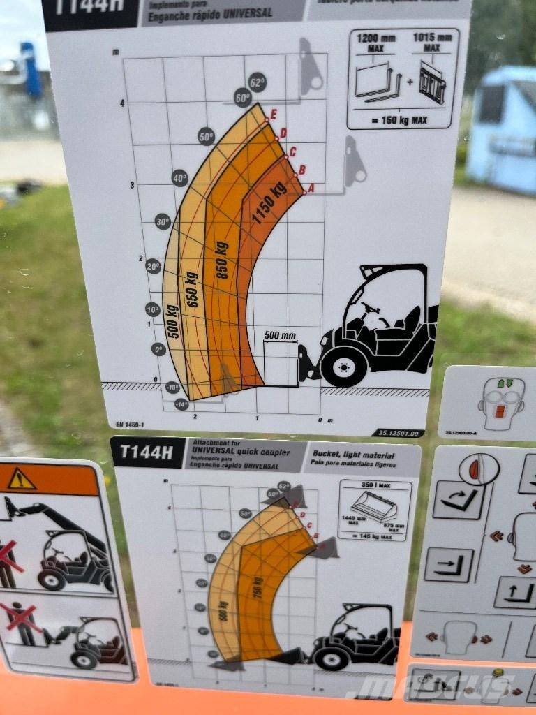 Ausa T 144 H Stivuitoare telescopice