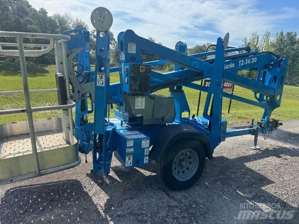 Genie TZ 34/20 Platforme aeriene montate pe remorca