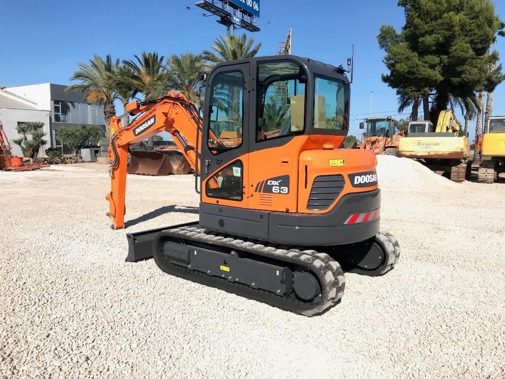 Doosan DX 63-3 Mini excavatoare < 7t