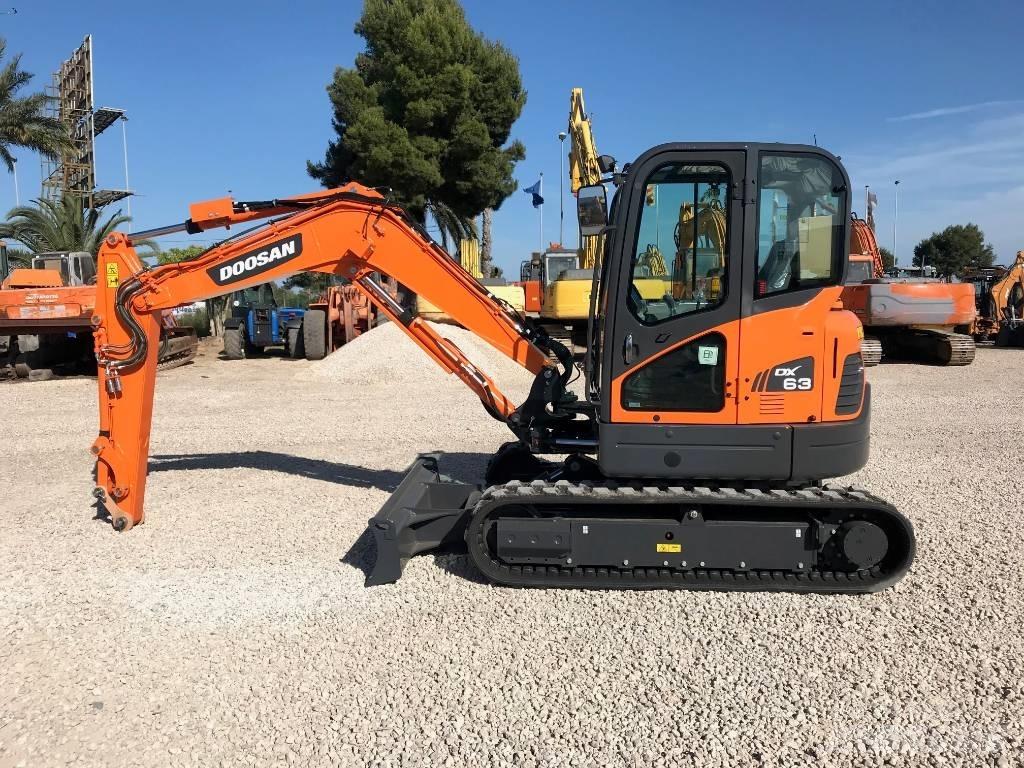 Doosan DX 63-3 Mini excavatoare < 7t