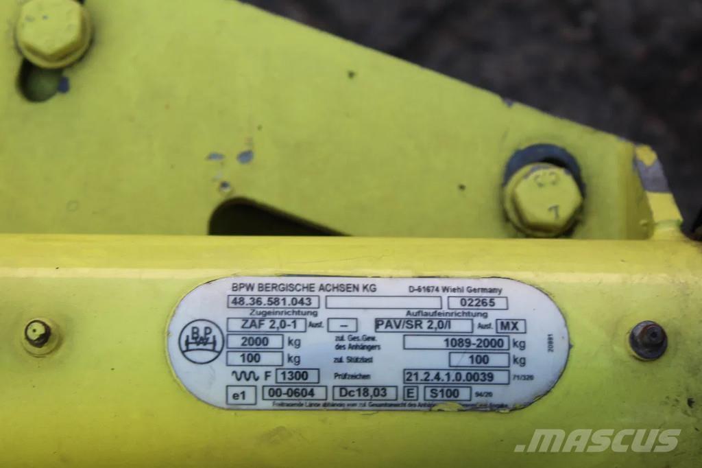  Trias 2 AXEL Alte remorci