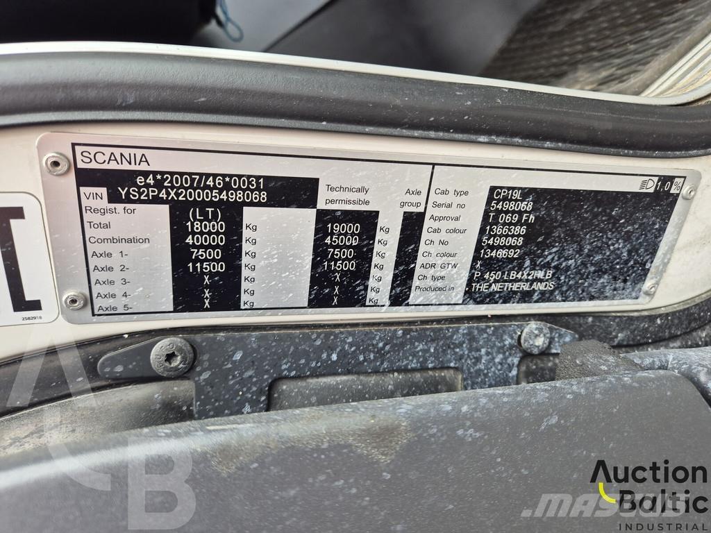 Scania P 450 Camion cabina sasiu